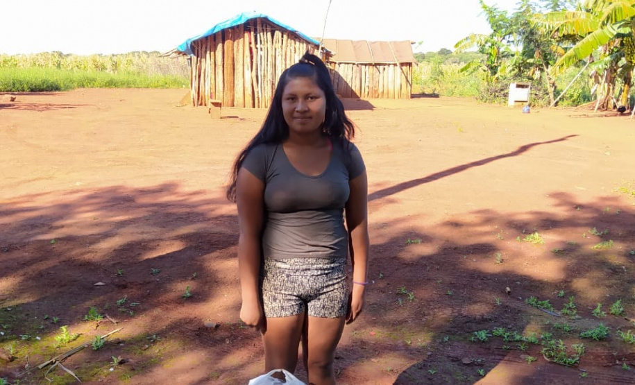 O Governo do Paraná, através da Secretaria da Justiça, Família e Trabalho, realizou a entrega de 3.441 cestas básicas para as escolas que atendem os indígenas, quilombolas e comunidades tradicionais da regional de Pato Branco, sudoeste do Paraná. Foto: SEJUF