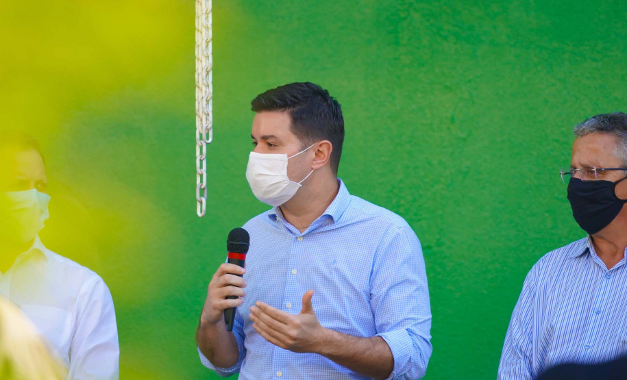 Principal artéria do Sudoeste, a PR-280 entrará em obras de revitalização, com nova pavimentação e terceiras faixas, ainda este ano, dentro do Programa de Revitalização da Segurança Viária do DER. O anúncio foi feito pelo chefe da Casa Civil, Guto Silva, nesta terça-feira (04), durante evento de entrega de respiradores em Palmas.   Foto: Guilherme Flores/Casa Civil