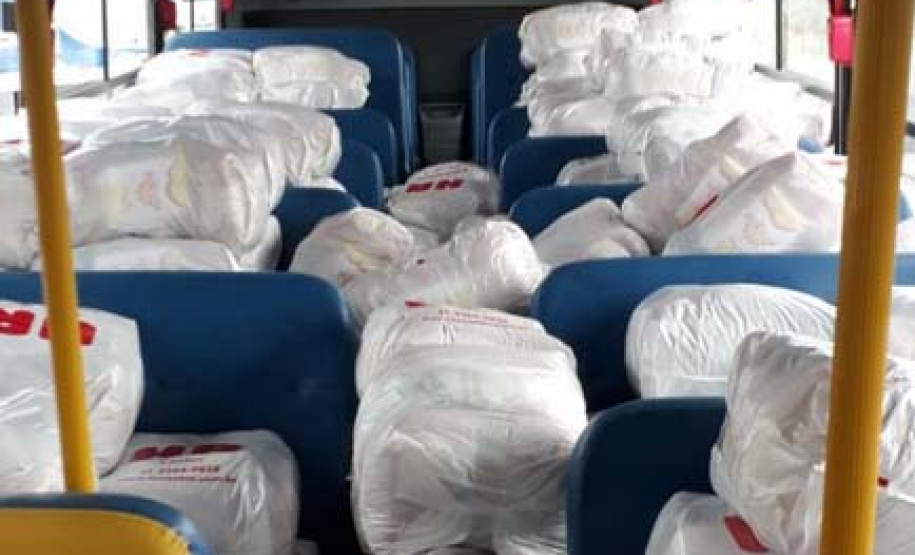 Cestas básicas beneficiam 30.600 famílias de comunidades tradicionais. Foto:SEED