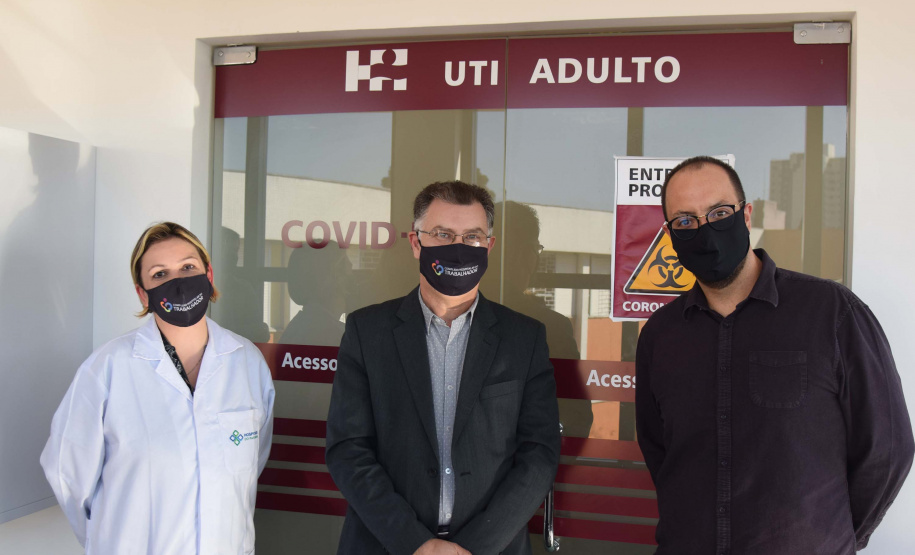 Profissionais de saúde do CHT são homenageadas no Dia Nacional da Saúde. Foto: Américo Antonio/SESA