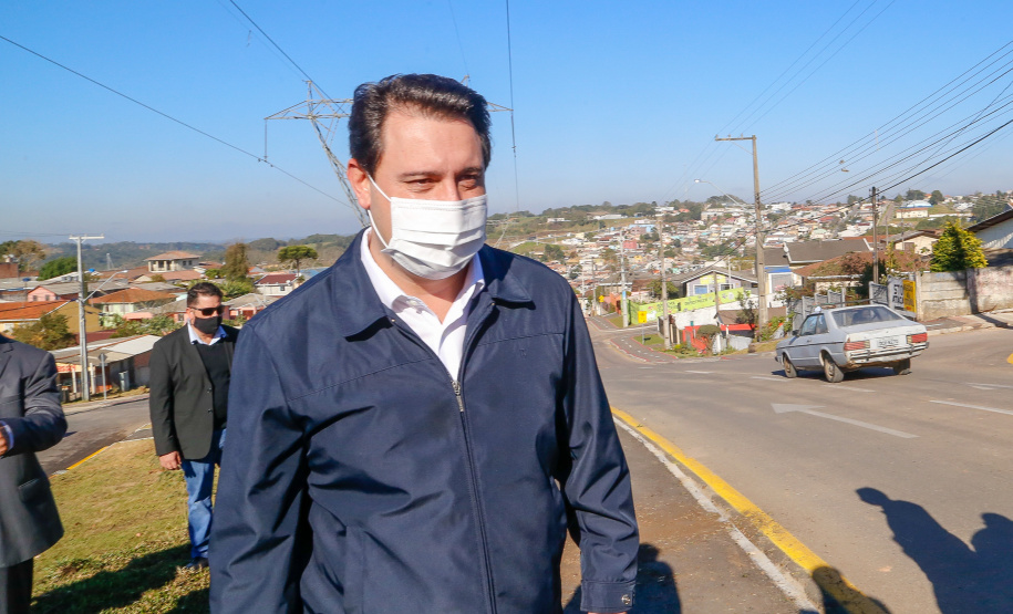 O governador Carlos Massa Ratinho Junior entregou nesta quinta-feira (06) a nova Avenida Zeferino Casagrande, a mais importante via de Campo Magro, na Região Metropolitana de Curitiba.