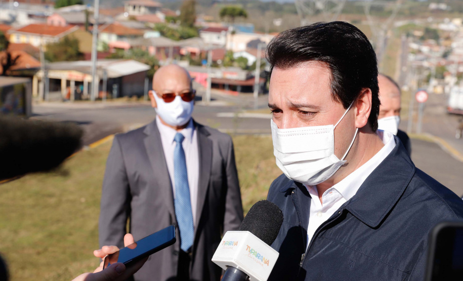 O governador Carlos Massa Ratinho Junior entregou nesta quinta-feira (06) a nova Avenida Zeferino Casagrande, a mais importante via de Campo Magro, na Região Metropolitana de Curitiba.