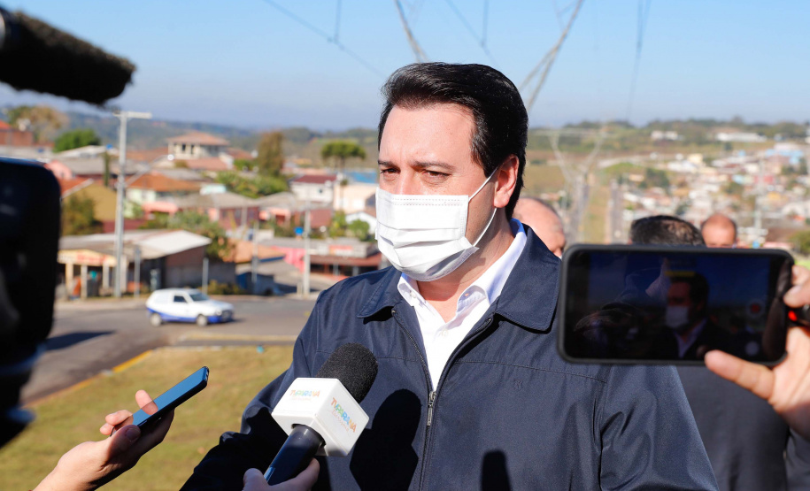 O governador Carlos Massa Ratinho Junior entregou nesta quinta-feira (06) a nova Avenida Zeferino Casagrande, a mais importante via de Campo Magro, na Região Metropolitana de Curitiba.