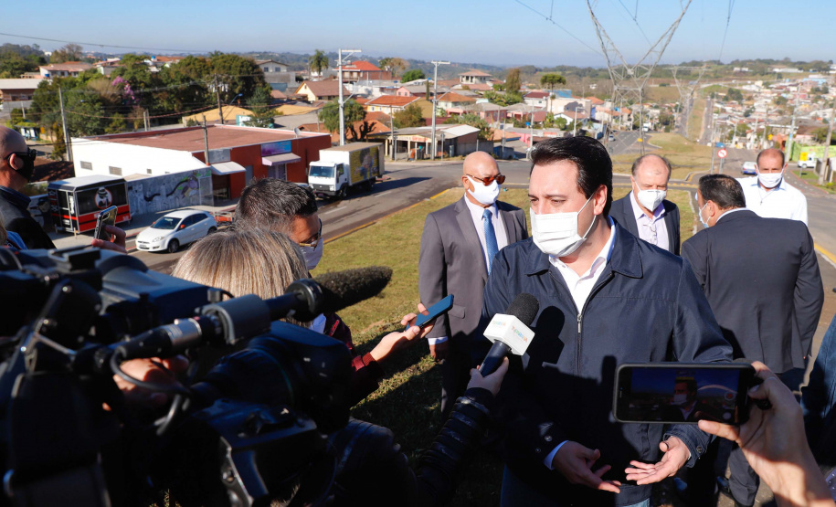 O governador Carlos Massa Ratinho Junior entregou nesta quinta-feira (06) a nova Avenida Zeferino Casagrande, a mais importante via de Campo Magro, na Região Metropolitana de Curitiba.