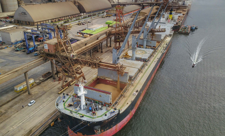 04/2019 - Porto de Paranaguá. Foto: José Fernando Ogura/AEN