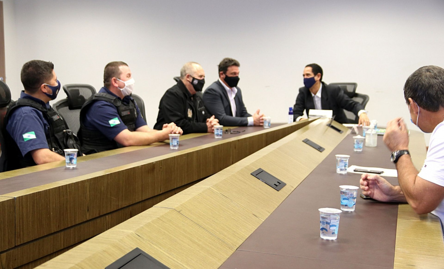 Mandirituba, Colombo e Quatro Barras firmam Termo de Cooperação com Secretaria da Segurança. Foto:SESP