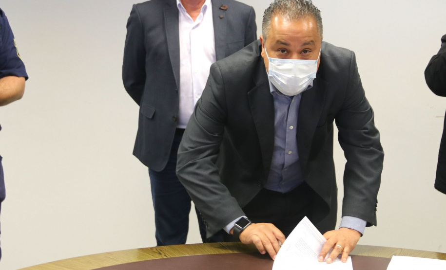 Mandirituba, Colombo e Quatro Barras firmam Termo de Cooperação com Secretaria da Segurança. Foto:SESP