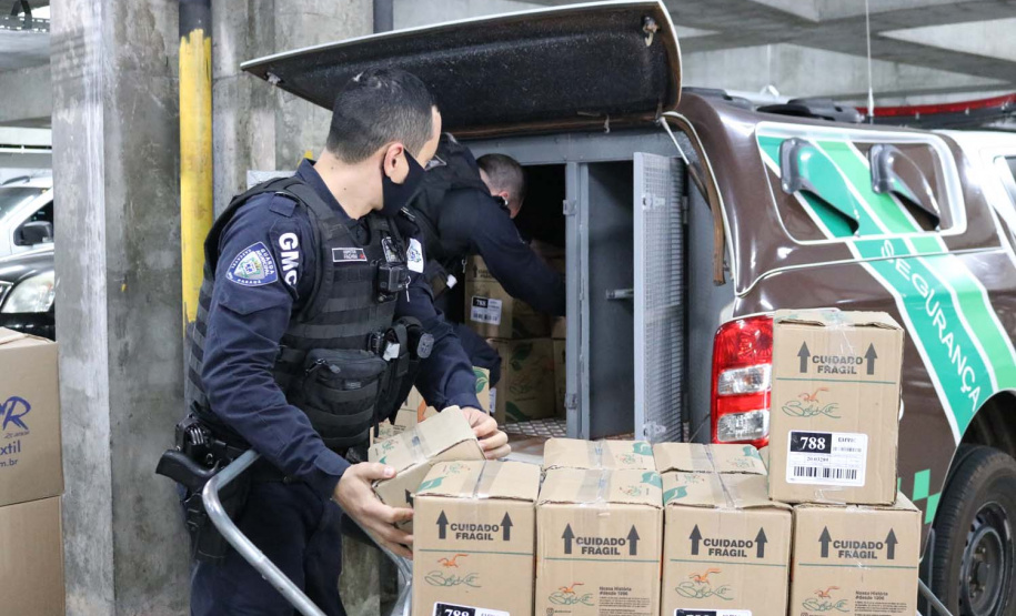 Mais de 134 mil EPIs são repassados a  Guardas Municipais do Paraná. Foto:SESP