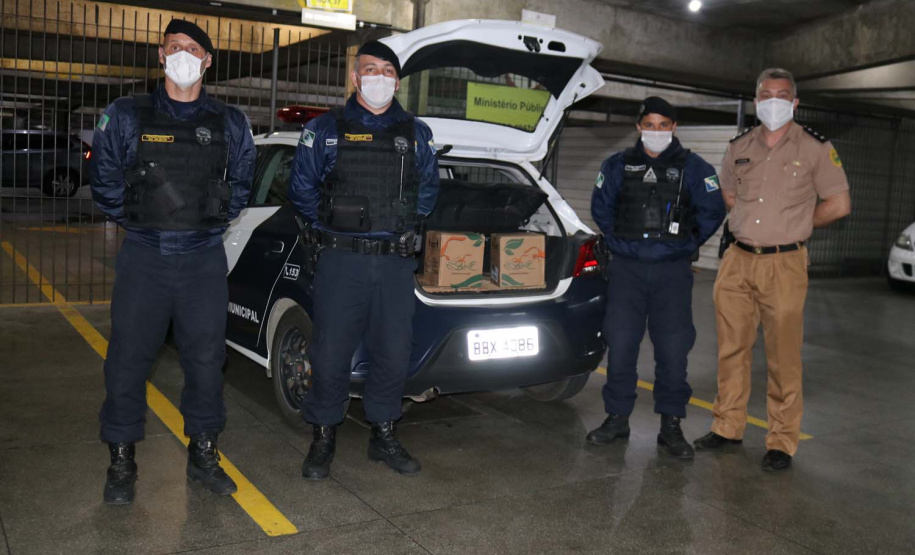 Mais de 134 mil EPIs são repassados a  Guardas Municipais do Paraná. Foto:SESP