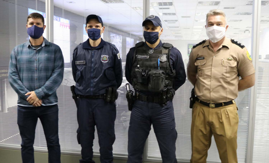 Mais de 134 mil EPIs são repassados a  Guardas Municipais do Paraná. Foto:SESP