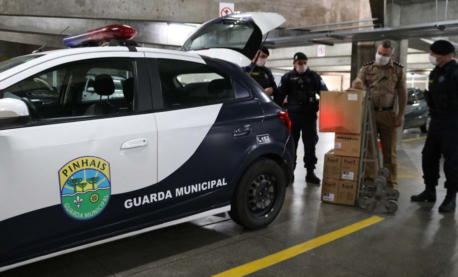 Mais de 134 mil EPIs são repassados a  Guardas Municipais do Paraná. Foto:SESP