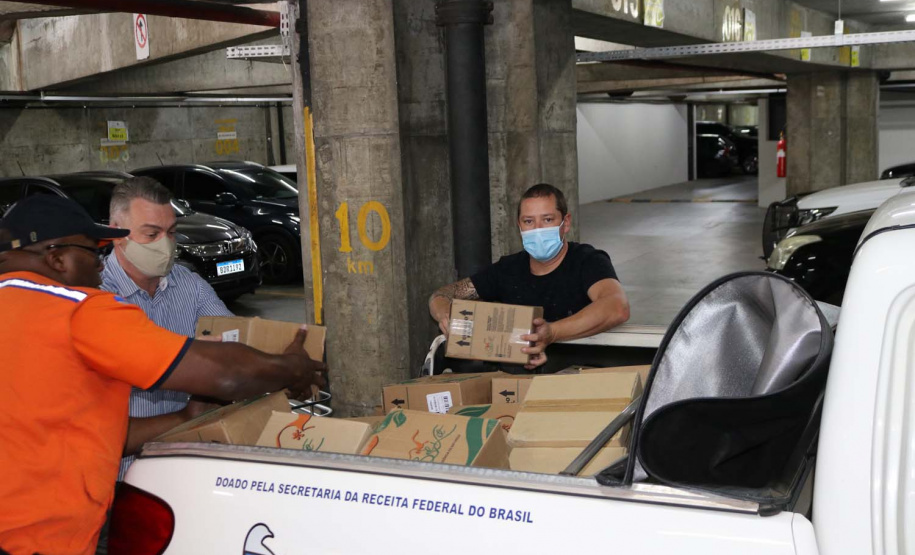 Mais de 134 mil EPIs são repassados a  Guardas Municipais do Paraná. Foto:SESP