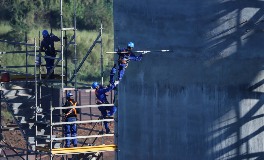 Governador destaca evolução das obras na Ponte da Integração