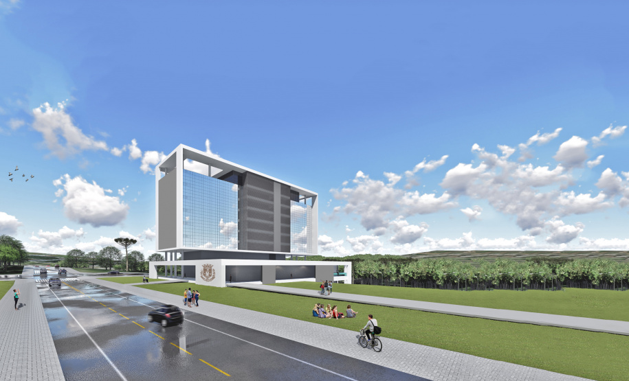 O governador Carlos Massa Ratinho Junior autorizou nesta segunda-feira (10) a licitação da construção da nova sede da prefeitura de Pato Branco, no Sudoeste do Estado. O Governo do Estado aportará R$ 20 milhões, a fundo perdido, por meio da Secretaria de Desenvolvimento Urbano e de Obras Públicas. Haverá contrapartida de cerca de R$ 8 milhões do município. O valor máximo estipulado no pregão será de R$ 28.539.238,68.