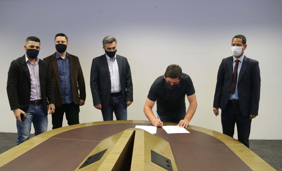 Segurança Pública firma convênio com mais três municípios
. FOTO:SESP