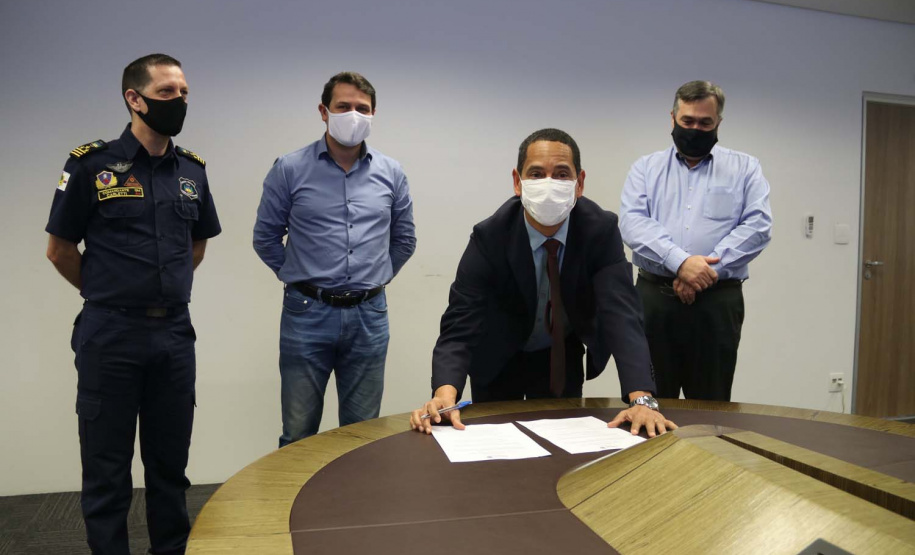 Segurança Pública firma convênio com mais três municípios
. FOTO:SESP