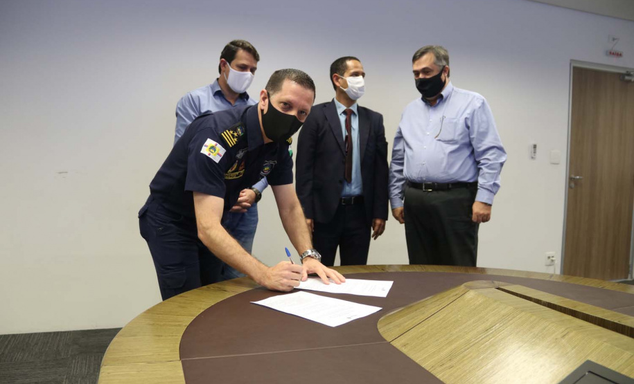 Segurança Pública firma convênio com mais três municípios
. FOTO:SESP