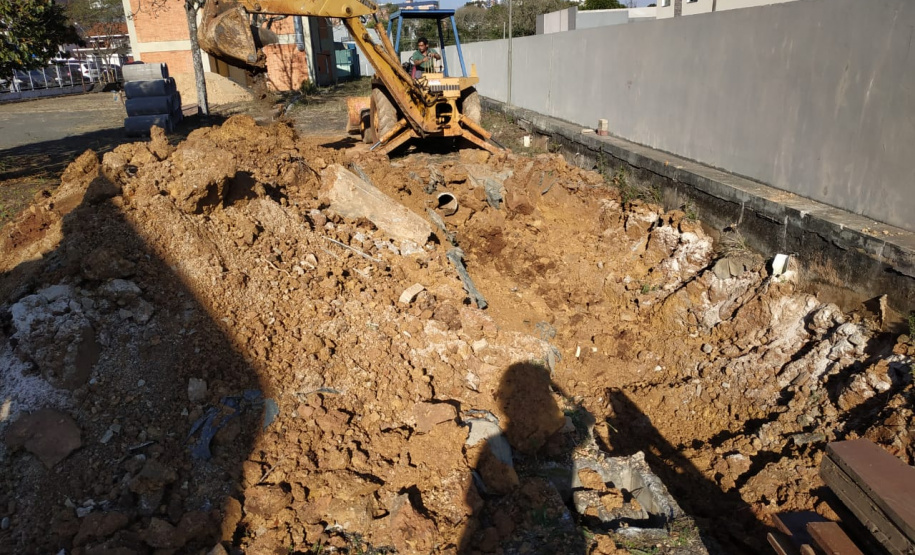 Polícia Científica de Ponta Grossa voltará para sua sede após reforma de muro. Foto:SESP