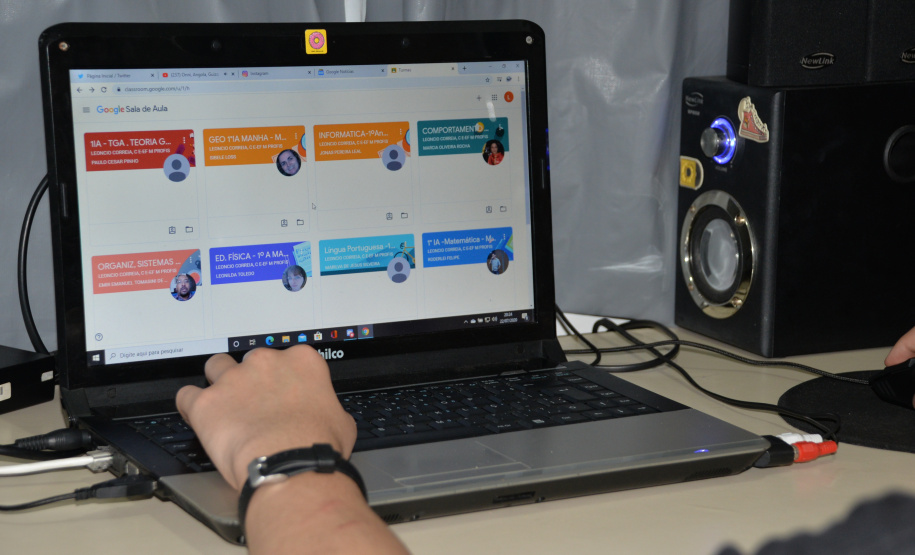 Com uso intenso da tecnologia, Paraná se tornou referência em modernidade na Educação. Foto: Pamella Rosa