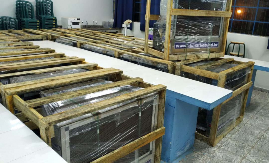 Escolas do norte do Estado recebem climatizadores
. Foto:SEED