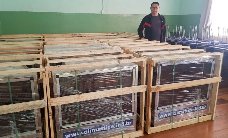 Escolas do norte do Estado recebem climatizadores
. Foto:SEED