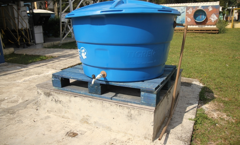 Distribuição de caixas d’água pela Sanepar segue critérios técnicos. Foto:Sanepar