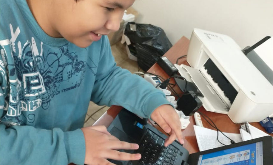 Sala de Recursos ofertam atividades para alunos com altas habilidades. Foto:SEED