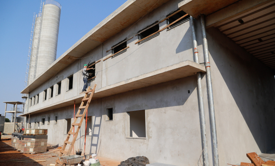 Cadeia de Foz do Iguaçu em construçãoFoto Gilson Abreu