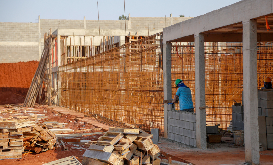Cadeia de Foz do Iguaçu em construçãoFoto Gilson Abreu