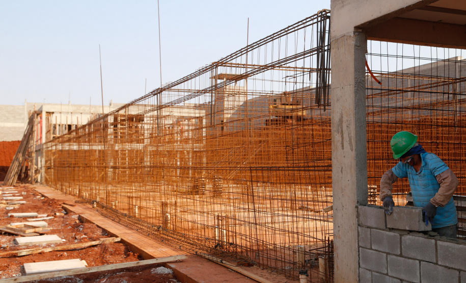Cadeia de Foz do Iguaçu em construçãoFoto Gilson Abreu