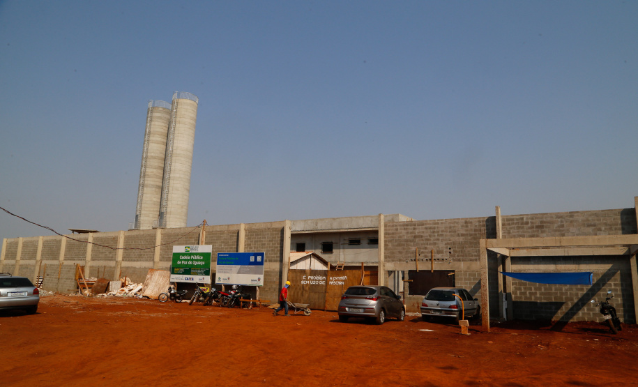 Cadeia de Foz do Iguaçu em construçãoFoto Gilson Abreu
