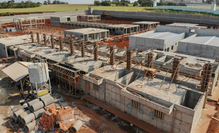 Cadeia de Foz do Iguaçu em construçãoFoto Gilson Abreu