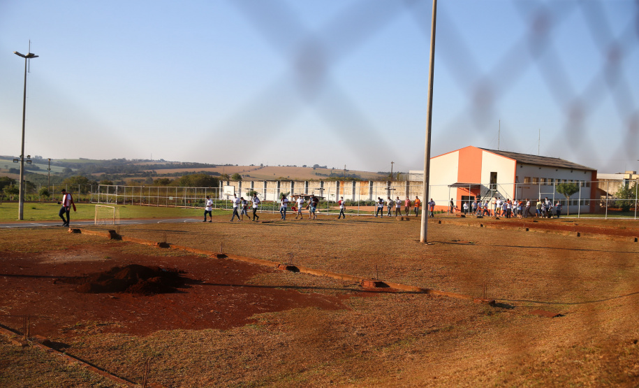 Penit Maringa Casa de Custodia de Maringa - Execucao de servicos de engenharia comuns e reparos - 03/08/2020 - Foto: Geraldo Bubniak/AEN