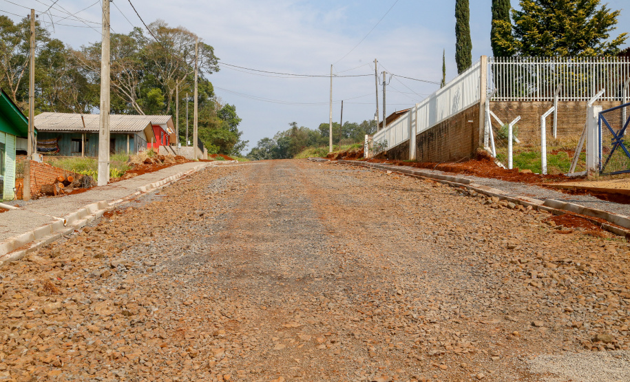 Pavimentação ruas do GoioximFoto Gilson Abreu