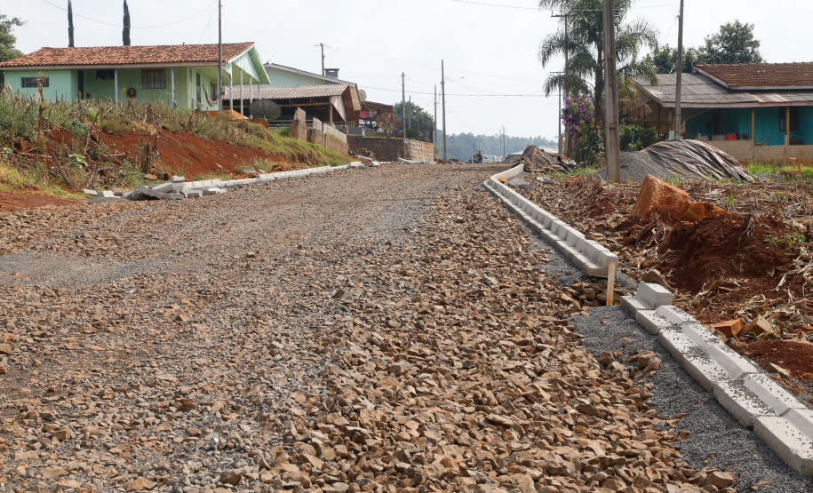 Pavimentação ruas do GoioximFoto Gilson Abreu