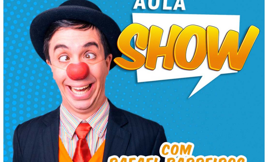 Aula Show da semana terá palhaço-educador. Foto:SEED