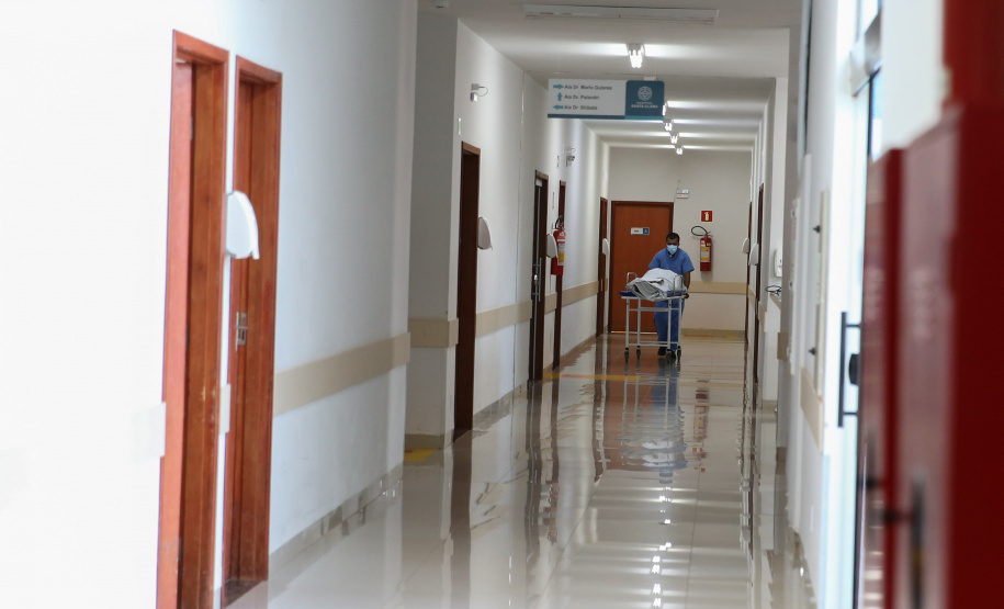 Hospital Santa Clara, em Colorado, na região Norte do Paraná.   03/08/2020 -  Foto: Geraldo Bubniak/AEN