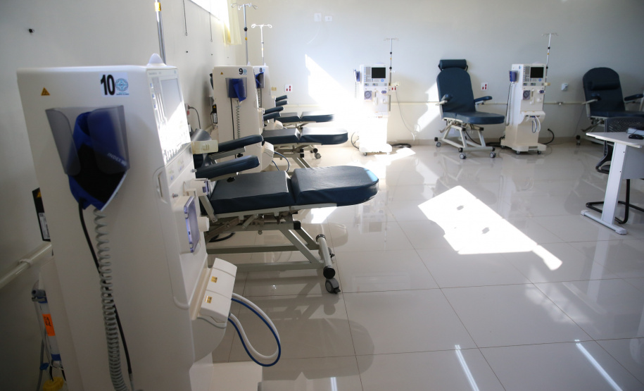 Setor de Hemodialise do Hospital Santa Clara, em Colorado, na região Norte do Paraná.   03/08/2020 -  Foto: Geraldo Bubniak/AEN