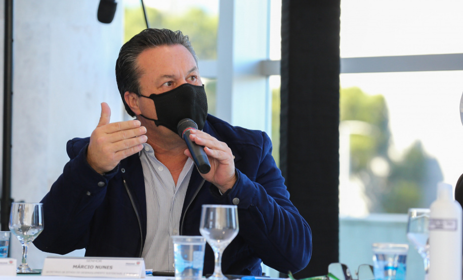 O governador Carlos Massa Ratinho Junior participa nesta quarta-feira (26), no Palácio Iguaçu, do evento que celebra um ano do programa Descomplica, iniciativa de caráter permanente do Governo do Estado para simplificar a vida dos empreendedores