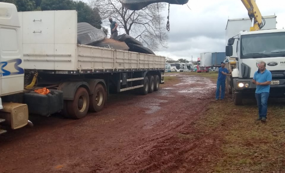 IAT recebe equipamentos apreendidos pela Receita Federal. Foto: SEDEST/IAT