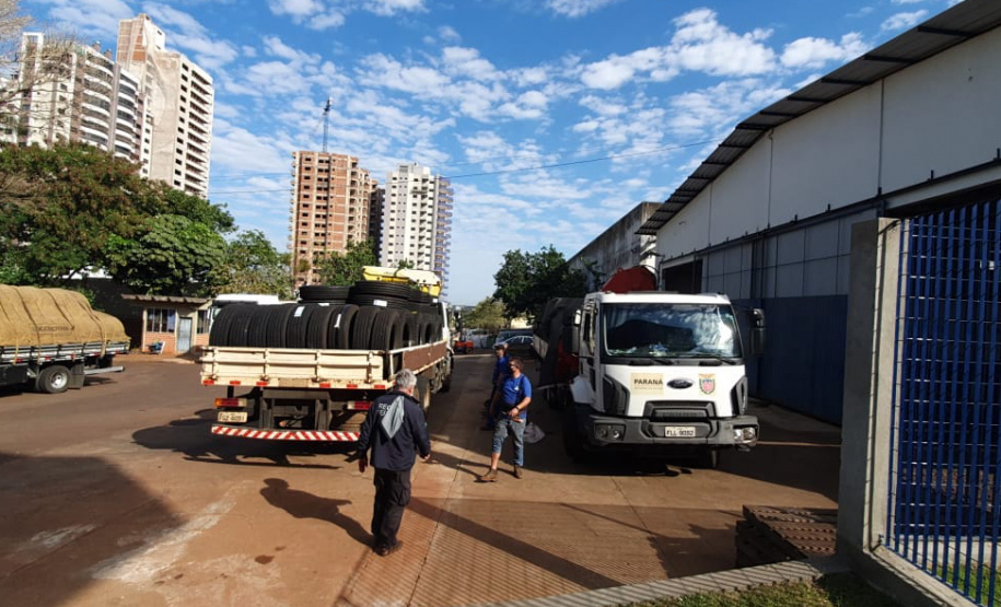 IAT recebe equipamentos apreendidos pela Receita Federal. Foto: SEDEST/IAT