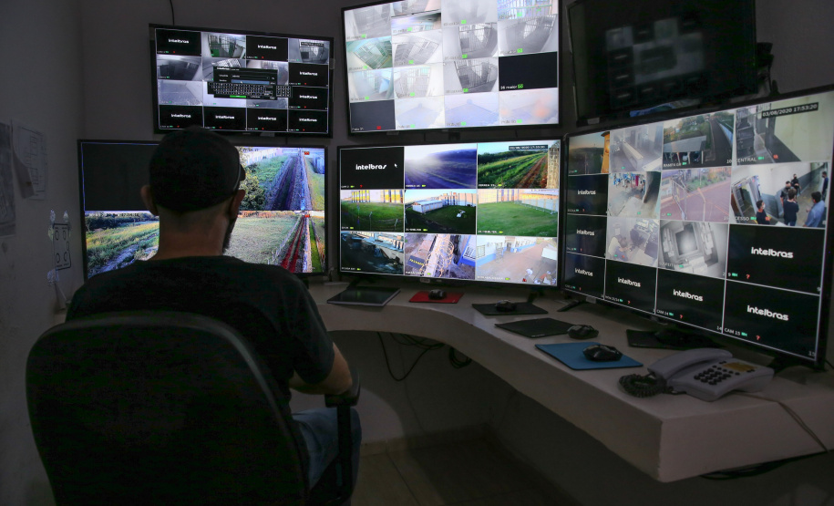 Penit Maringa Casa de Custodia de Maringa - Execucao de servicos de engenharia comuns e reparos - 03/08/2020 - Foto: Geraldo Bubniak/AEN