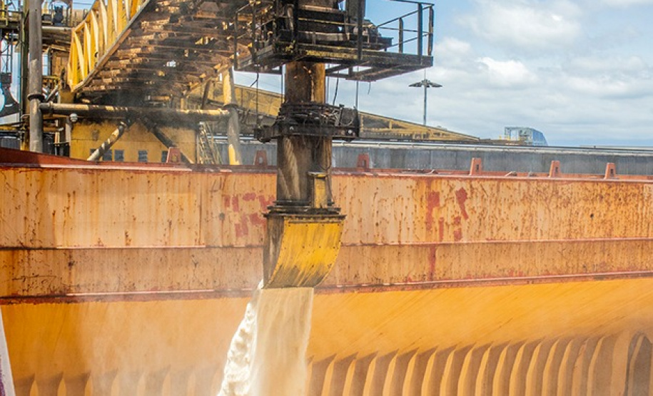 Portos do Paraná firma primeiro aditivo para exploração de área. Foto:Portos do Paraná