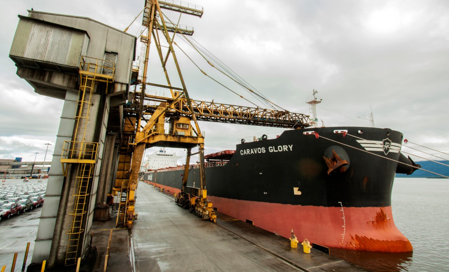 Portos do Paraná firma primeiro aditivo para exploração de área. Foto:Portos do Paraná