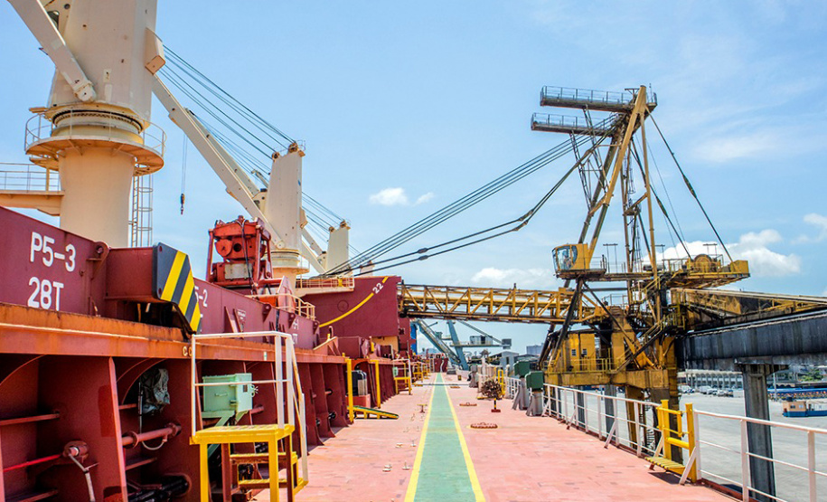 Portos do Paraná firma primeiro aditivo para exploração de área. Foto:Portos do Paraná