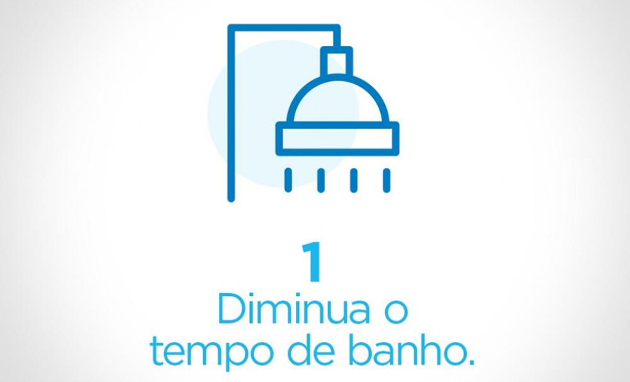 Campanha de uso racional da água chega a condomínios. Imagem:Sanepar