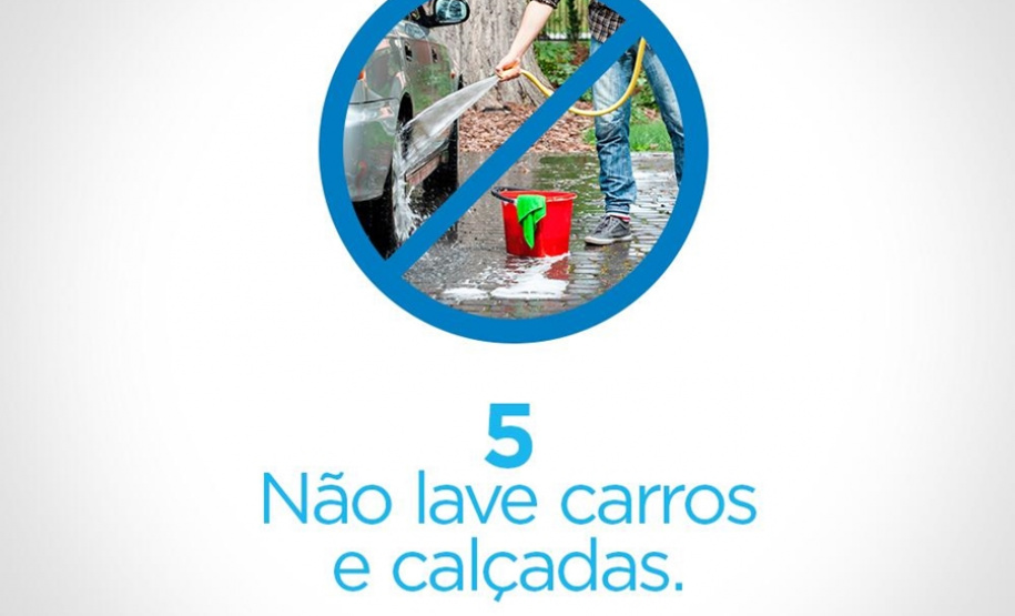 Campanha de uso racional da água chega a condomínios. Imagem:Sanepar