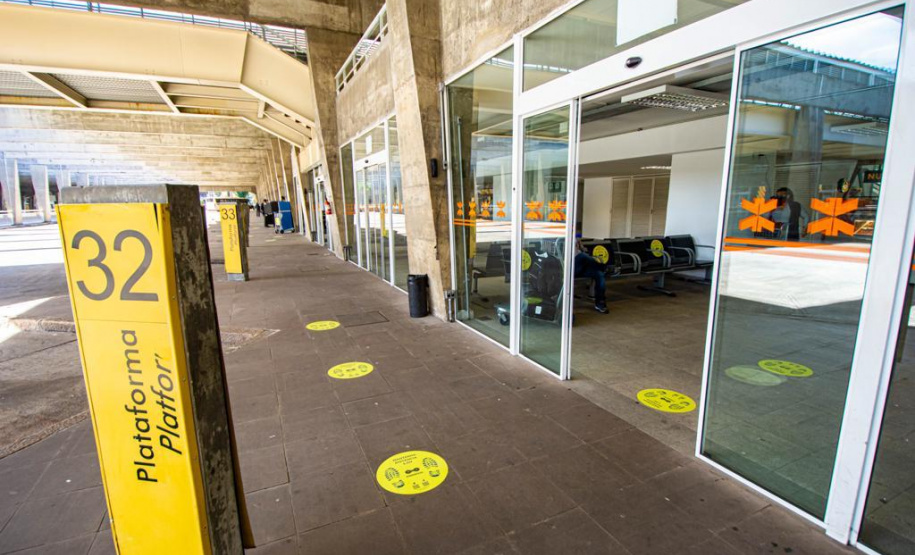 Impacto da pandemia no transporte intermunicipal. Foto:DER