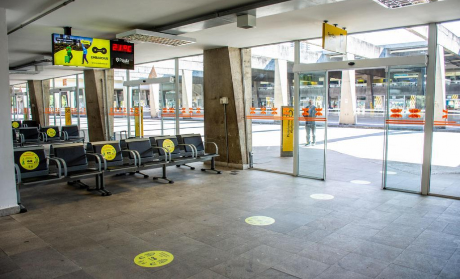 Impacto da pandemia no transporte intermunicipal. Foto:DER