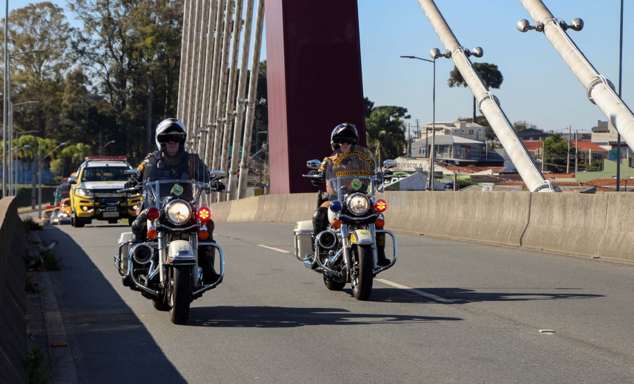 29-08-2020 Desfile de viaturas da PMPR. Curitiba, 29 de Agosto de 2020. Desfile de viaturas da PMPR.